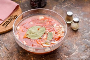 Солянка в микроволновке