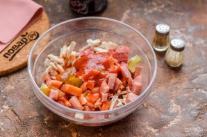 Солянка в микроволновке