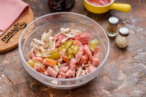 Солянка в микроволновке