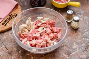 Солянка в микроволновке