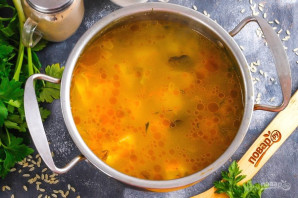 Суп с индейкой