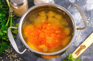 Суп с индейкой