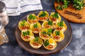 Тарталетки к шампанскому