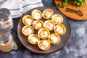 Тарталетки к шампанскому