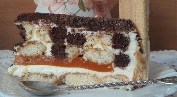 Торт с кремом из сливочного сыра и облепиховым желе, пошаговый рецепт с фото Торт с кремом из сливочного сыра и облепиховым желе, пошаговый рецепт с фото