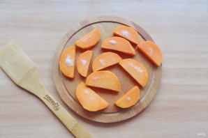 Тыква запеченная в рукаве