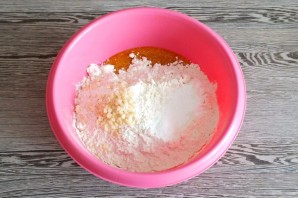 Тыквенно-морковное печенье