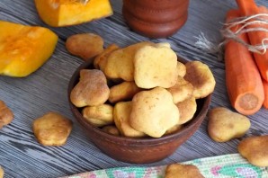Тыквенно-морковное печенье