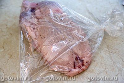 Утка в рукаве, запеченная в духовке Утка в рукаве, запеченная в духовке