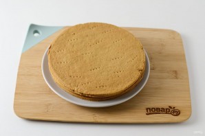 Вегетарианский медовик