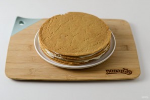 Вегетарианский медовик