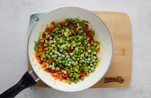 Вок с рисом и овощами