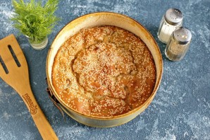 Заливной пирог с рыбой ПП