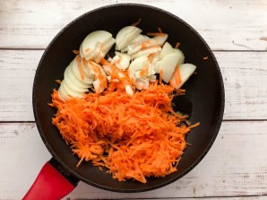 Запеканка с фаршем, капустой и картофелем Запеканка с фаршем, капустой и картофелем