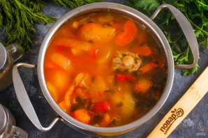 Армянский суп из баранины