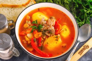 Армянский суп из баранины