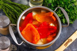 Армянский суп из баранины