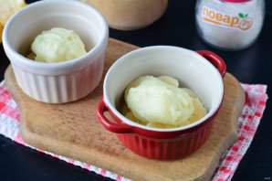 Банановый пудинг без выпечки