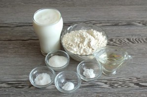 Бездрожжевой батон