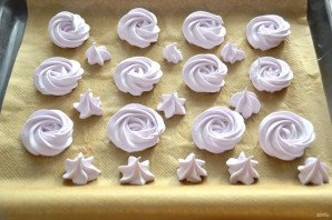 Безе на итальянской меренге