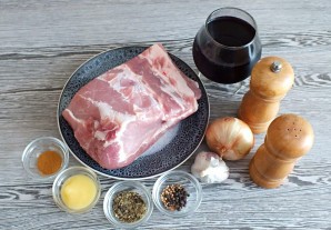 Буженина в вине