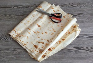 Энчиладос с курицей в лаваше