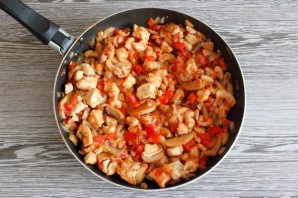 Энчиладос с курицей в лаваше