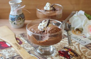 Французский шоколадный мусс