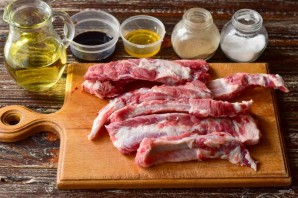 Глазированные ребрышки Глазированные ребрышки