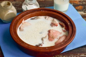 Горбуша в молоке в духовке Горбуша в молоке в духовке