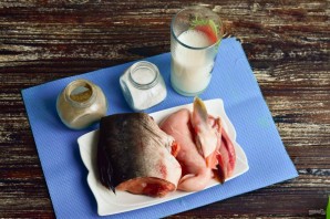 Горбуша в молоке в духовке Горбуша в молоке в духовке