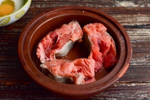 Горбуша в омлете в духовке Горбуша в омлете в духовке