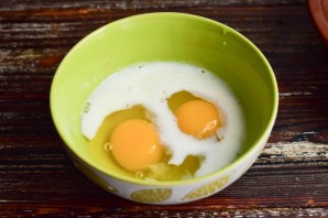 Горбуша в омлете в духовке Горбуша в омлете в духовке