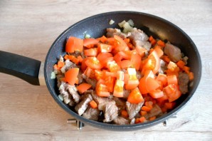 Гречка с телятиной в духовке