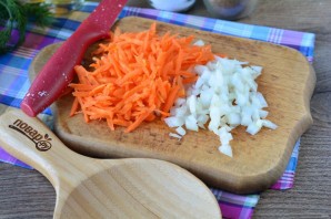 Грибной суп с сухариками