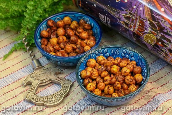 Хрустящий нут с солью и паприкой Хрустящий нут с солью и паприкой
