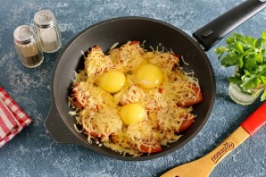 Яичница с бужениной