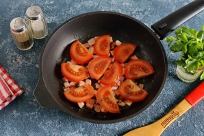 Яичница с бужениной