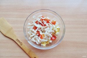 Кальмары с баклажанами