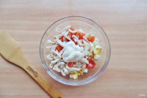 Кальмары с баклажанами