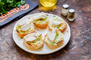 Канапе "Цезарь" Канапе "Цезарь"