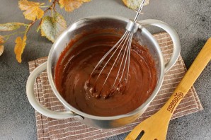 Кекс с горьким шоколадом