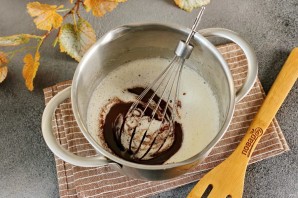 Кекс с горьким шоколадом