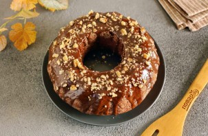 Кекс с горьким шоколадом