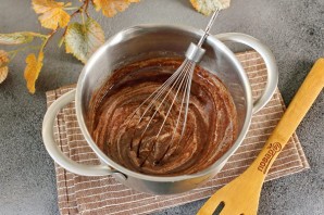 Кекс с горьким шоколадом