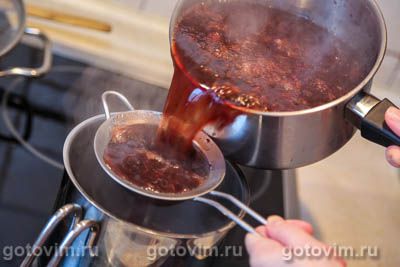 Кисель из варенья