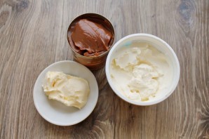 Крем чиз с вареной сгущенкой