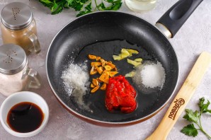 Креветки по-сычуаньски