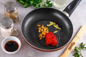 Креветки по-сычуаньски