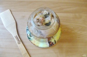 Курица в банке в духовке